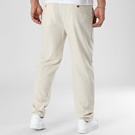 Frilivin - Pantalon Beige Chiné