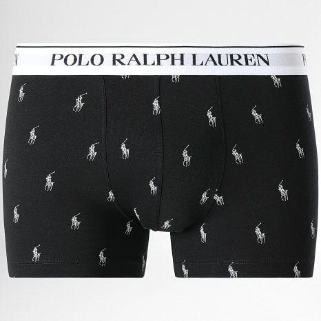 Polo Ralph Lauren - Lot De 3 Boxers Blanc Gris Anthracite Chiné Noir