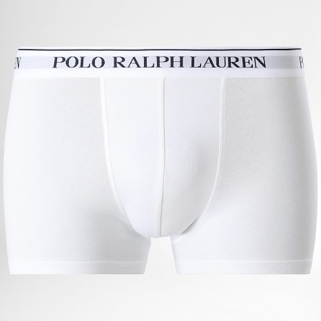 Polo Ralph Lauren - Pack de 5 Boxers Blanco Gris Antracita Jaspeado Negro