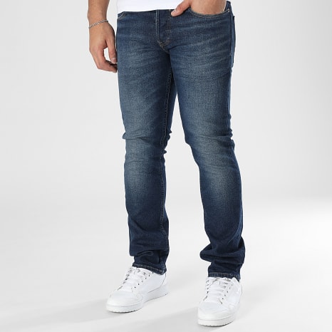 Teddy Smith - Regular Fit Jeans 10117266DL32 Raw Blue