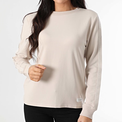 Tommy Hilfiger - Sweat Crewneck Femme Track 5604 Beige
