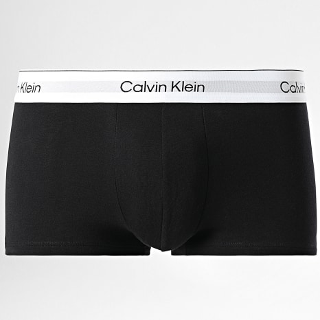Calvin Klein - Lot De 3 Boxers Low Rise NB4389 Blanc Gris Chiné Noir