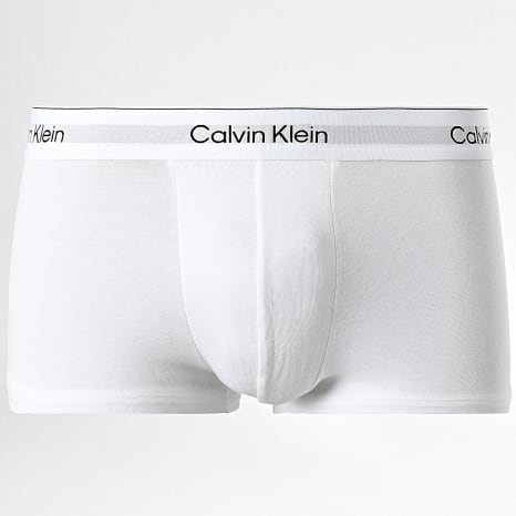 Calvin Klein - Lot De 3 Boxers Low Rise NB4389 Blanc Gris Chiné Noir