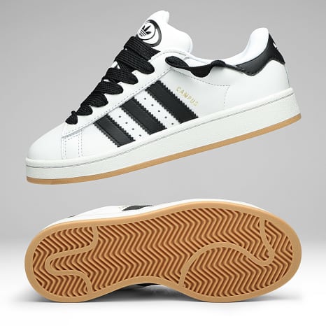 Adidas Originals - Baskets Campus 00s JP9998 Calzado Blanco Core Negro