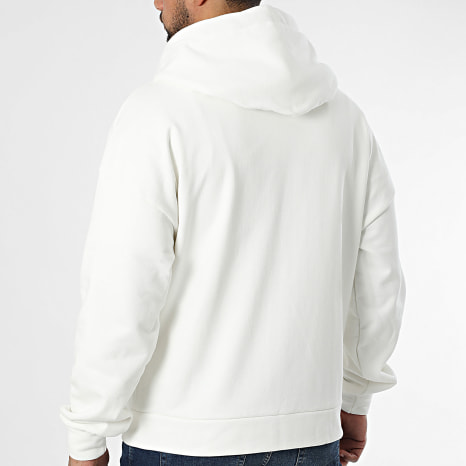 ADJ - Sweat Zippé Blanc