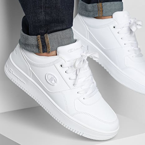 Champion - RD18 Low S21905 Triple White sneakers - Ryses