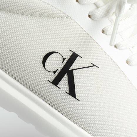 Calvin Klein - Zapatillas 3 Eva Runner Mesh 1264 Triple Blanco Brillante