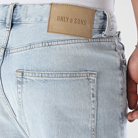 Only And Sons - Jean Baggy Fit Carl Balloon Bleu Wash