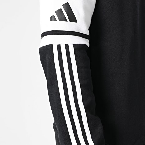 Adidas Sportswear - Sweat Capuche SQ25 JE2776 Noir Blanc
