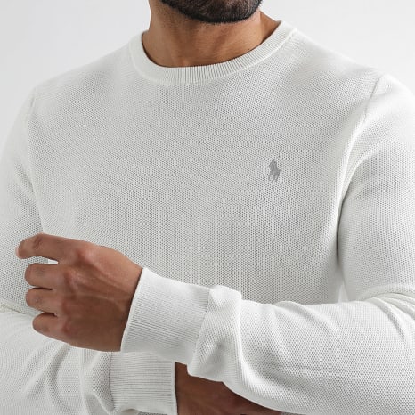 Polo Ralph Lauren - Jersey de Tejido Original Player Blanco