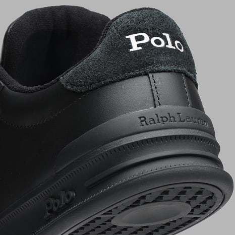 Polo Ralph Lauren - Zapatillas Heritage Court II Negro Gris