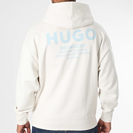 Hugo Blue - Sweat Capuche Nazardo 50510724 Blanc