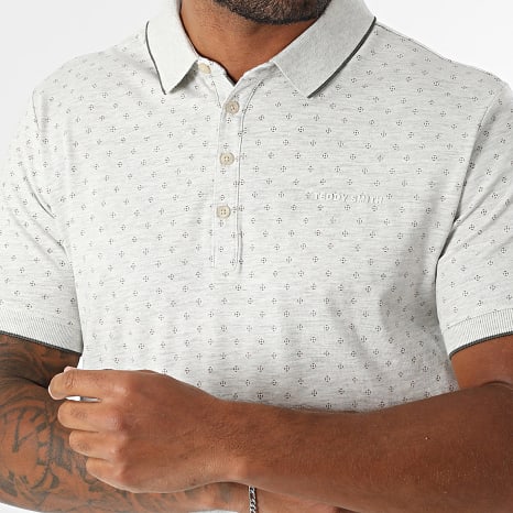 Teddy Smith - Polo Short Sleeve Pasy 2 11315269D Gris Chiné