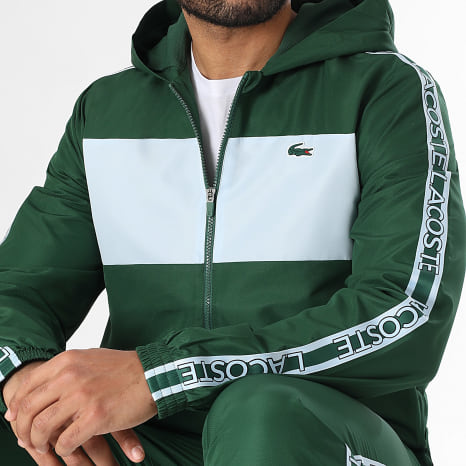 Lacoste - Dark Green Crocodile Logo Track Suit - Ryses