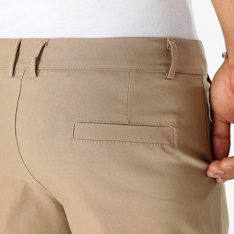 LBO - Pack de 2 Pantalones Cortos Chino 1889 Negro Camel