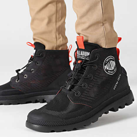 Palladium - Boots Pampa Lite Travel 74472 Black Palladium - Boots Pampa Lite Travel 74472 Black