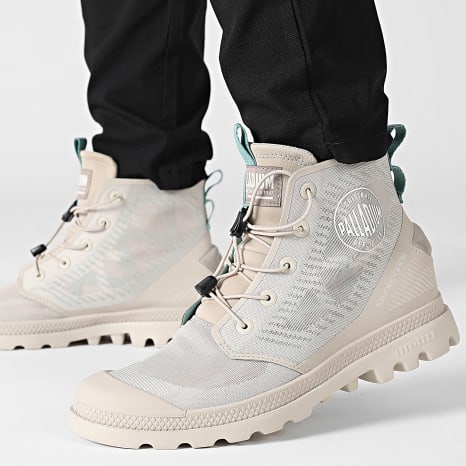 Palladium - Laarzen Pampa Lite Travel 74472 Grijs Naturel