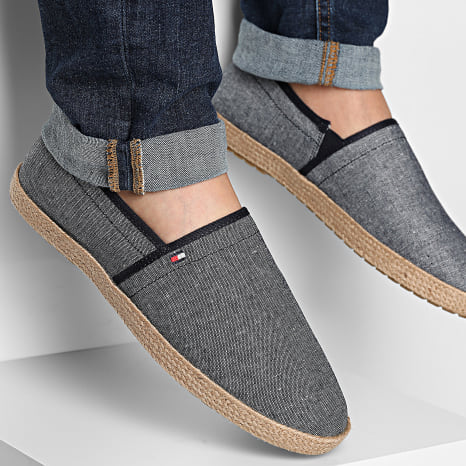 Tommy Hilfiger - Espadrilles Hilfiger Chambray 5391 Desert Sky