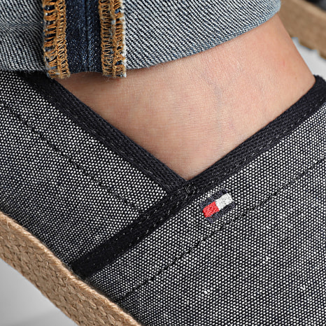 Tommy Hilfiger - Espadrilles Hilfiger Chambray 5391 Desert Sky