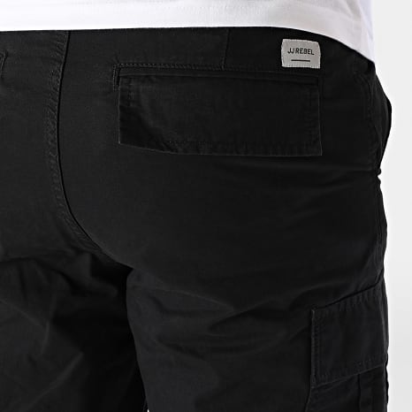JJ Rebel - Pantalon Cargo Carlos Noir