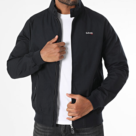 Schott NYC - Chaqueta Zippée Cabl 1220 Azul Marino