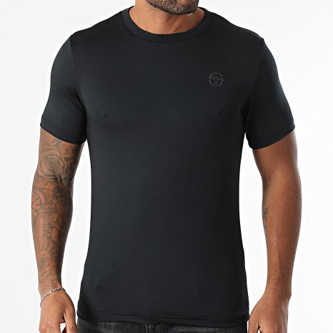 Sergio Tacchini - Tee Shirt Pelle 41128 Noir