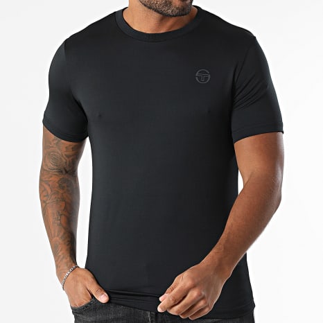 Sergio Tacchini - Tee Shirt Pelle 41128 Noir