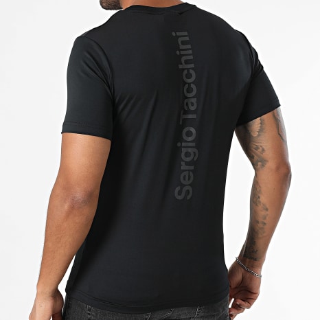 Sergio Tacchini - Tee Shirt Pelle 41128 Noir
