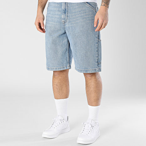 Teddy Smith - Short Jean Carpenter 10417258D Blue Denim