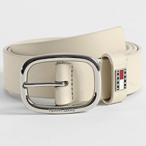Tommy Jeans - Cinturón Mujer Oval 5836 Beige