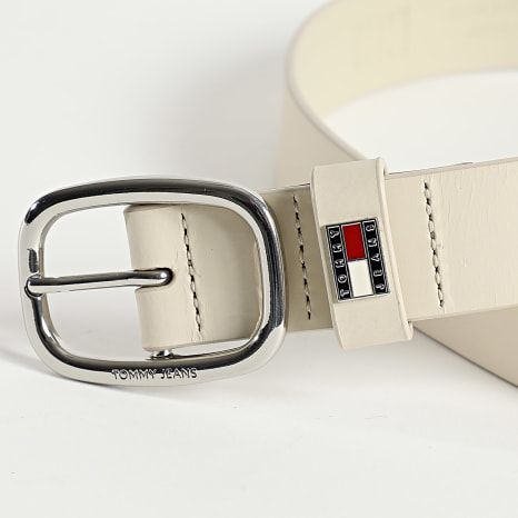 Tommy Jeans - Cinturón Mujer Oval 5836 Beige