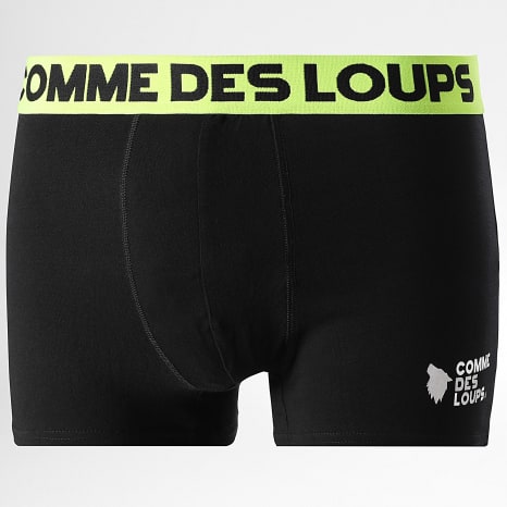 Comme Des Loups - Lot De 3 Boxers Classic Noir