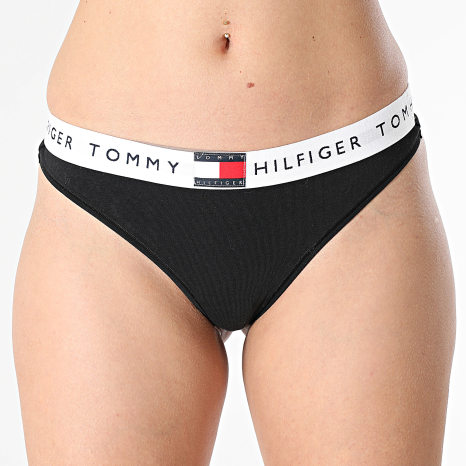 Tommy Hilfiger - Dames String Classic 6039 Zwart