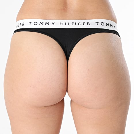 Tommy Hilfiger - Dames String Classic 6039 Zwart