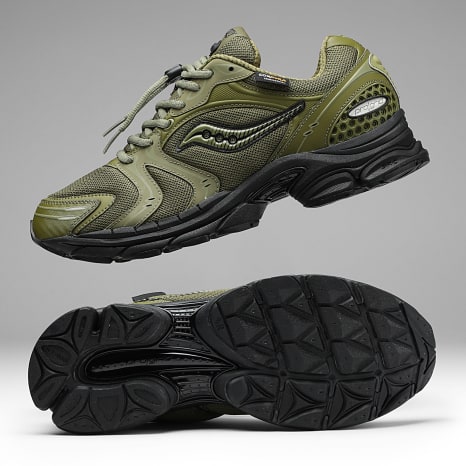 Saucony - Baskets Progrid Triumph 4 Avocado