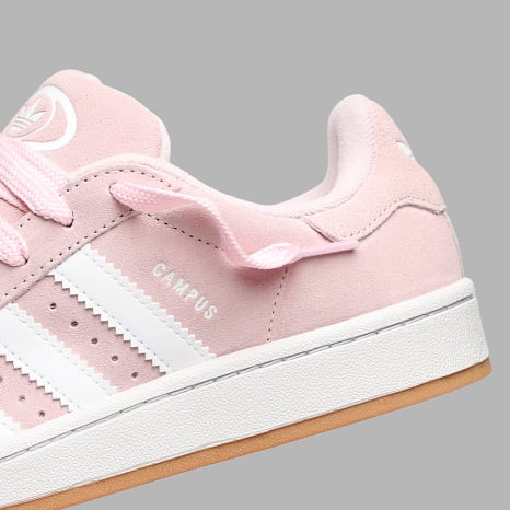 Adidas Originals - Zapatillas Mujer Campus 00s W JH7840 Rosa Claro Calzado Blanco Gum 2