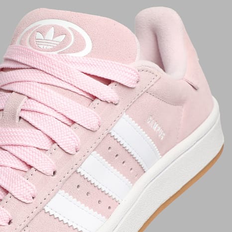 Adidas Originals - Zapatillas Mujer Campus 00s W JH7840 Rosa Claro Calzado Blanco Gum 2