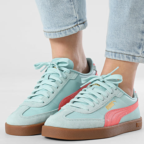 Puma - Zapatillas Mujer Club II Era 397447 Ether Safe Lake Peach Frost