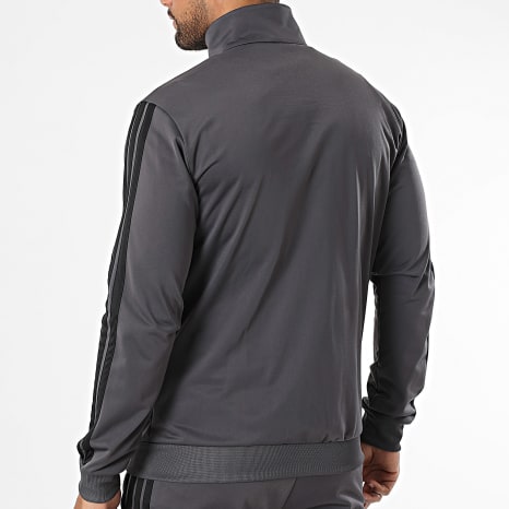 Adidas Sportswear - Tiro JI8863 Grey Charcoal Stripe Track Suit
