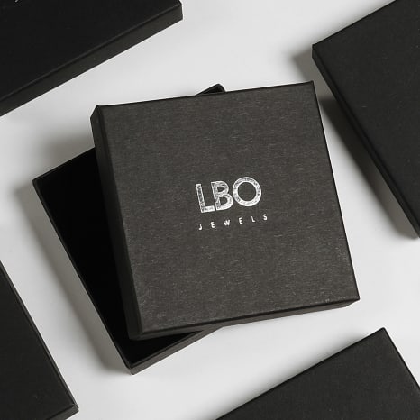 LBO - Colar Forcat em malha dourada de 5 mm