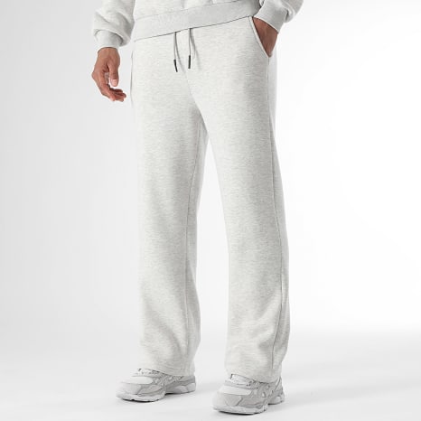 LBO - 3786 Wide Jogging Pants Light Heather Grey