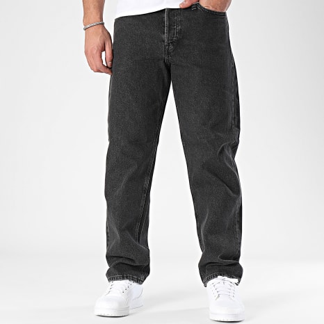 Jack And Jones - Pack de 2 Vaqueros Baggy Eddie Negro Azul Denim