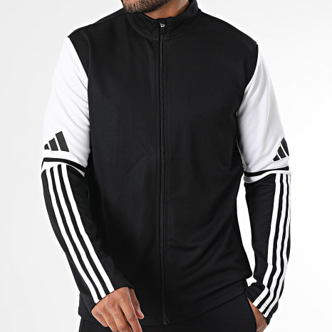 Adidas Performance - Conjunto de Chándal SQ25 JE2774 JE2782 Negro Blanco