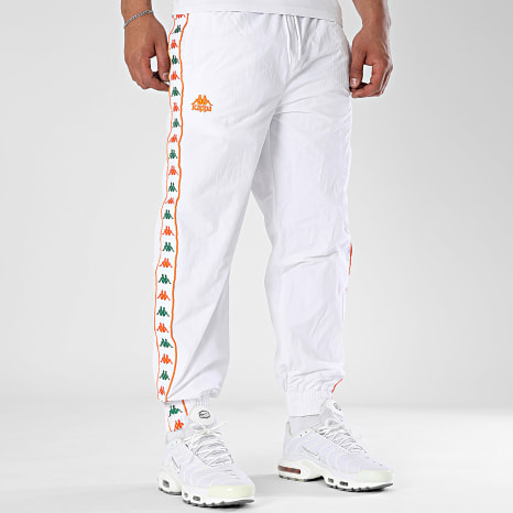 Fins de Séries - Pantalón Jogging A Bandas Regular Fit Banda Neldo 341T53W Blanco