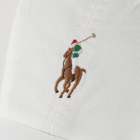 Polo Ralph Lauren - Gorra Oxford Blanca