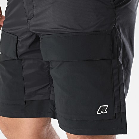K-Way - Corto Cargo Burroughs K8133ZW Negro  