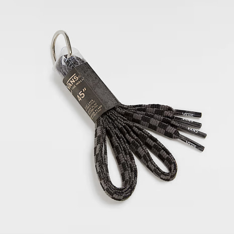 Vans - Cordones A Cuadros 00Y5X Negro Gris Antracita