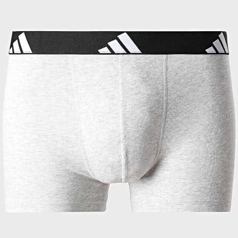 Adidas Sportswear - Lot De 2 Boxers JK3960 Noir Gris Chiné