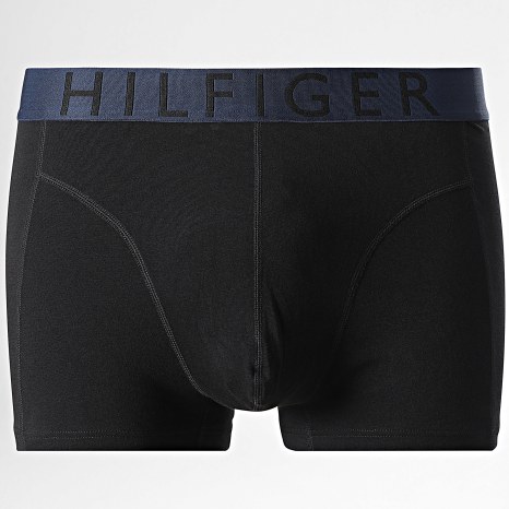 Tommy Hilfiger - Lot De 3 Boxers 3465 Noir Blanc Rouge Bleu Marine