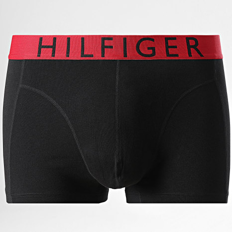 Tommy Hilfiger - Lot De 3 Boxers 3465 Noir Blanc Rouge Bleu Marine